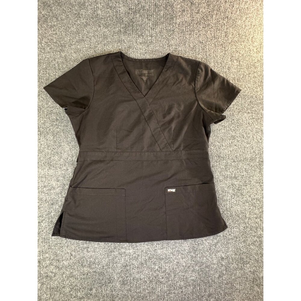 Grey's Anatomy womens size Large Scrubs V-Neck short sleeve style #14261